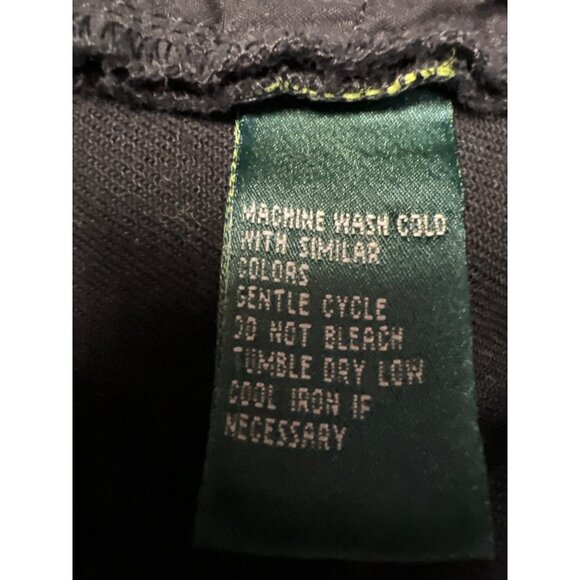 Lauren Ralph Lauren Black Denim Boot Cut Jeans Women's Size 12 - Picture 7 of 7